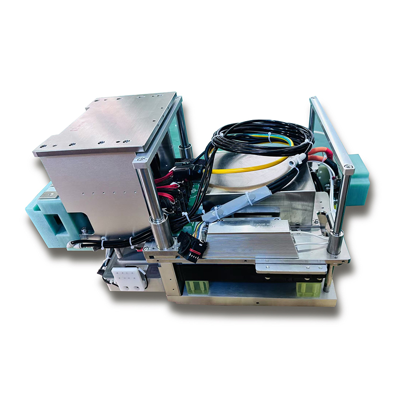 How does the five-in-one reactive power test machine automatic fixture achieve precise clamping?