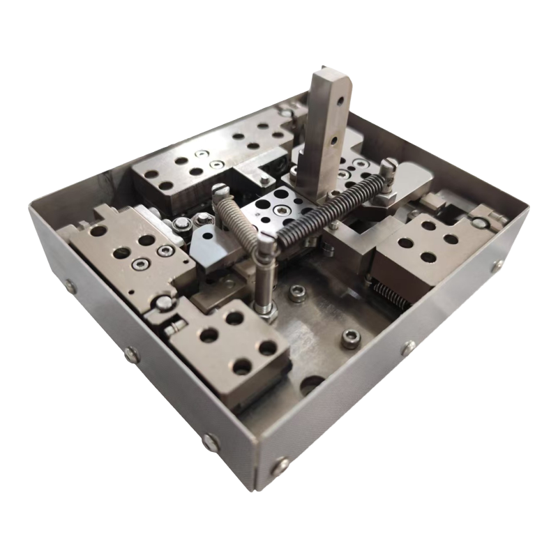 How do precision-machined guide rails and slides ensure the high repeatability of non-powered fixtures?